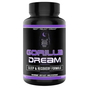 Gorilla Dream - Sleep & recovery Formula - 120 Capsules (30 Servings) Gorilla Dream - Sleep & recovery Formula - 120 Capsules (30 Servings)