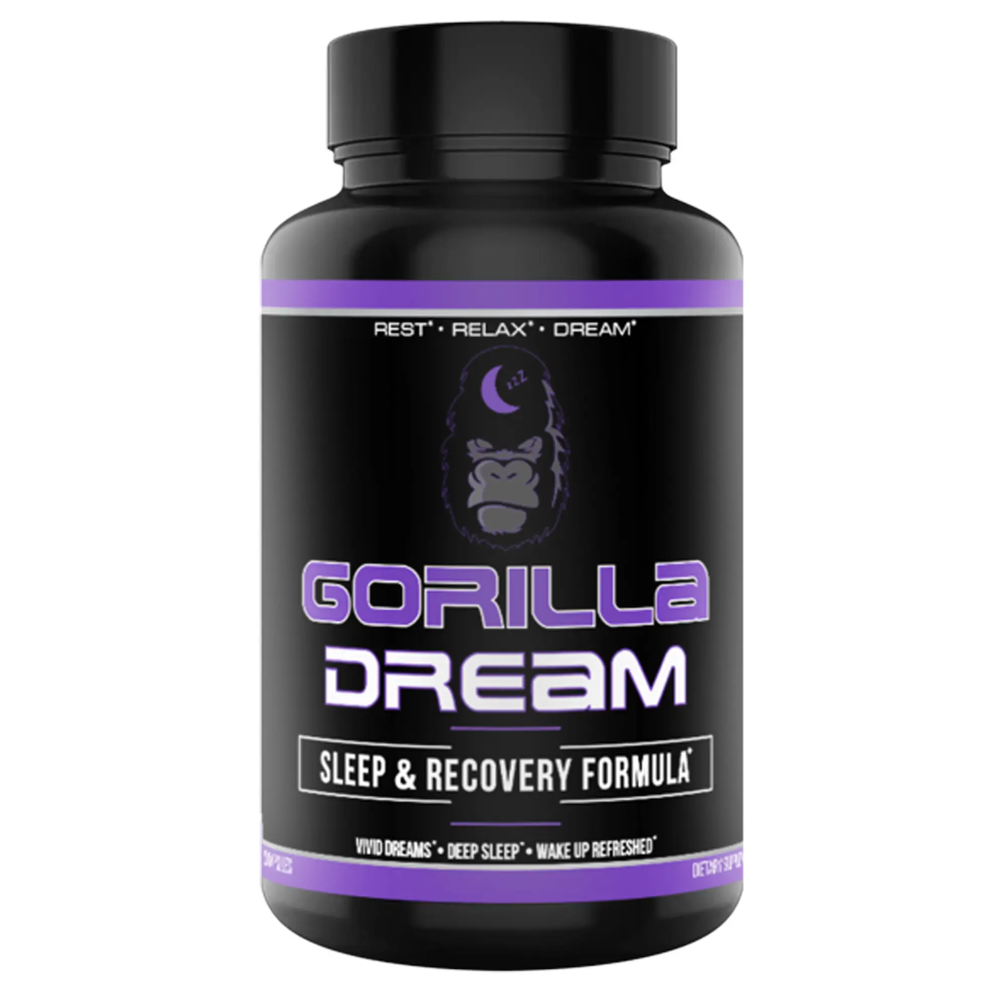 Gorilla Dream - Sleep & recovery Formula - 120 Capsules (30 Servings) Healthcare...