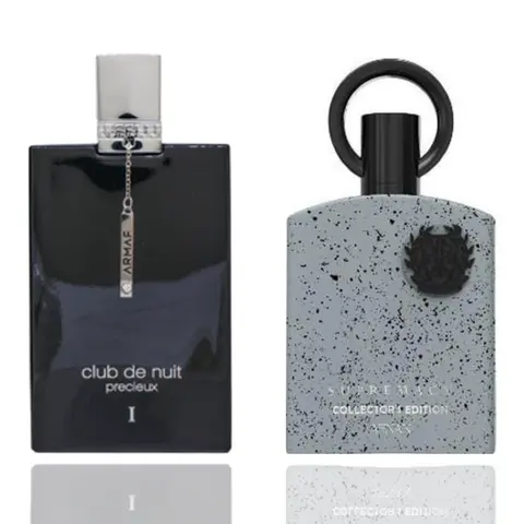 Armaf Men's Cologne, Unisex 2-Piece Set - Club De Nuit Précieux and Supremacy Collector's Edition Fragrance, Cologne Scent, Fragrance Scent Perfume