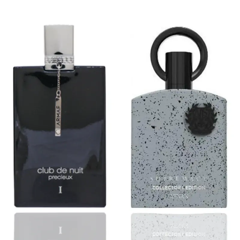 Armaf Men's Cologne, Unisex 2-Piece Set - Club De Nuit Précieux and Supremacy Collector's Edition Fragrance, Cologne Scent, Fragrance Scent Perfume