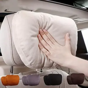 Car Headrest Neck Support Seat/ Maybach Design S Class Soft Universal Adjustable Car Pillow Neck Rest Cushion