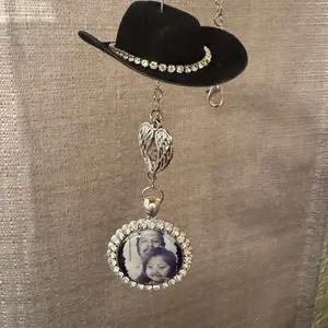 REAR VIEW CHARMS WITH PHOTO