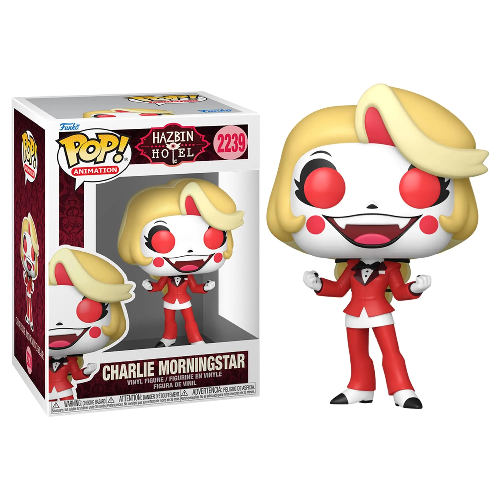 Hazbin Hotel Charlie Funko POP Animation Action Figure - Model Figure, Collectible Decor, Figurine Doll, Whimsical Figurine, Collectible Figure Decor