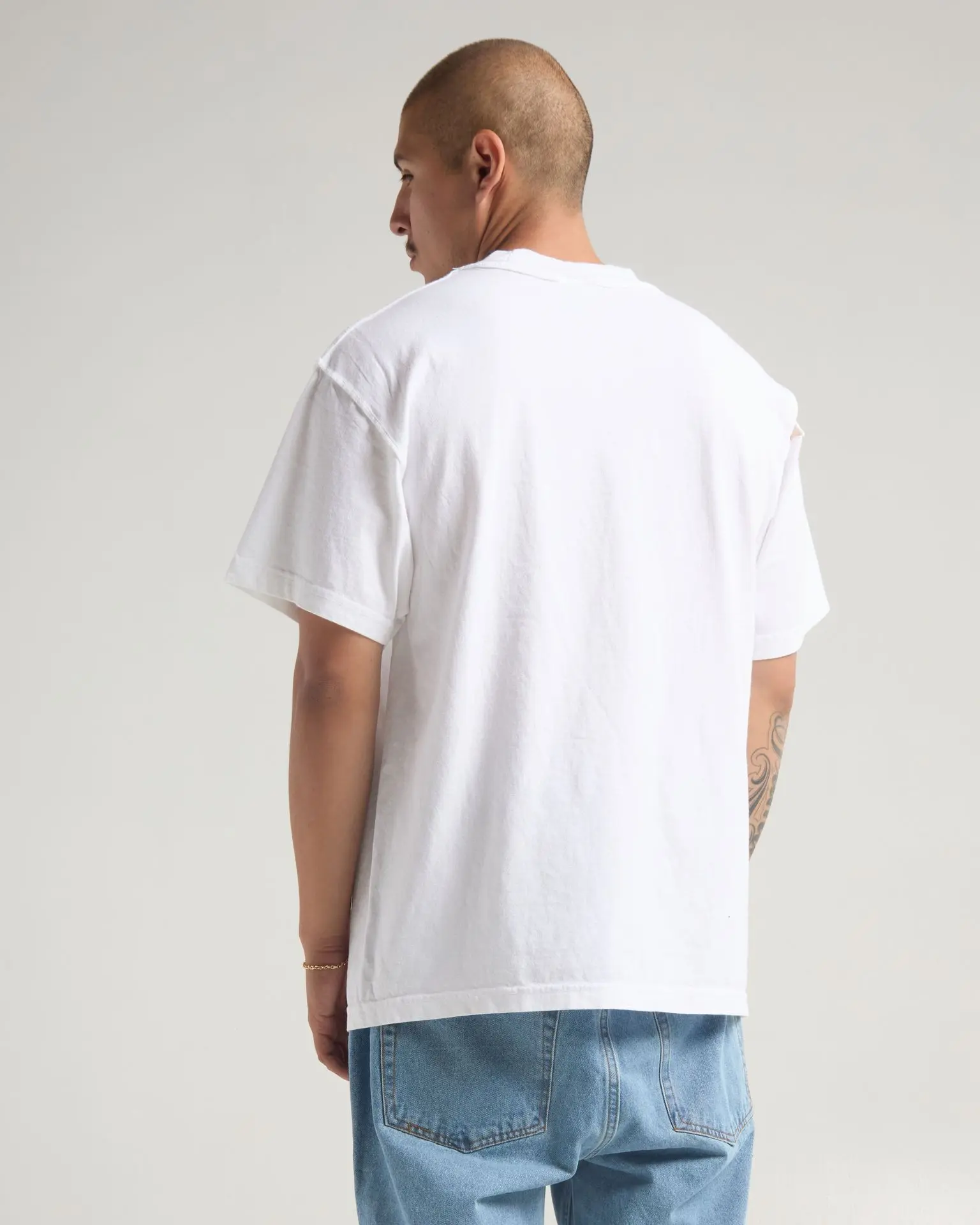 Garment Dye Reverse Tee - Versatile Design for Various Styles and Outfits Streetwear Shirts