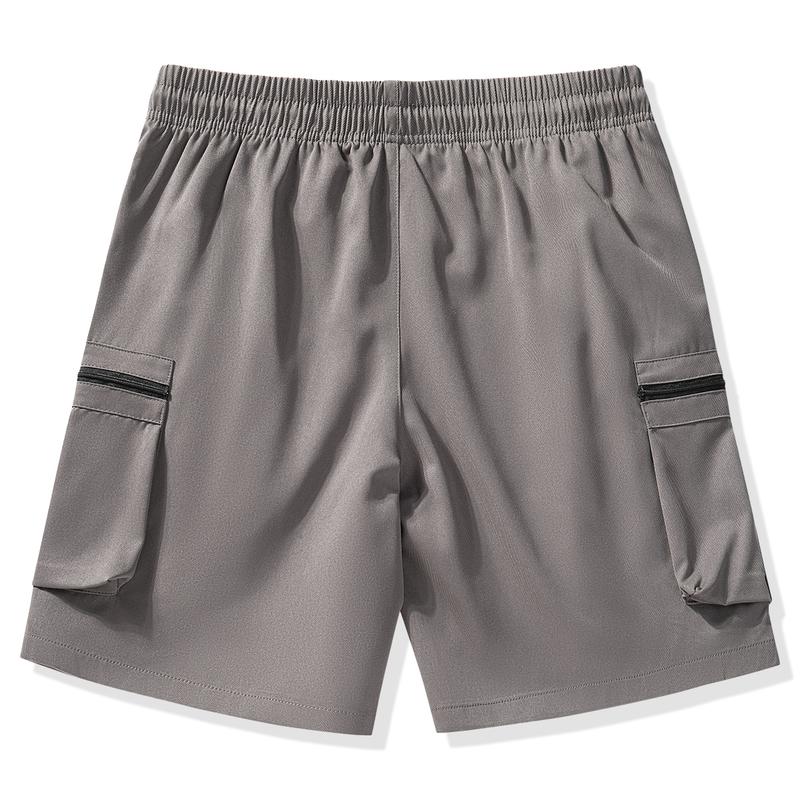 Men's Clothing Men's Overalls Straight Shorts with Zipper Casual Fashion Trend Summer