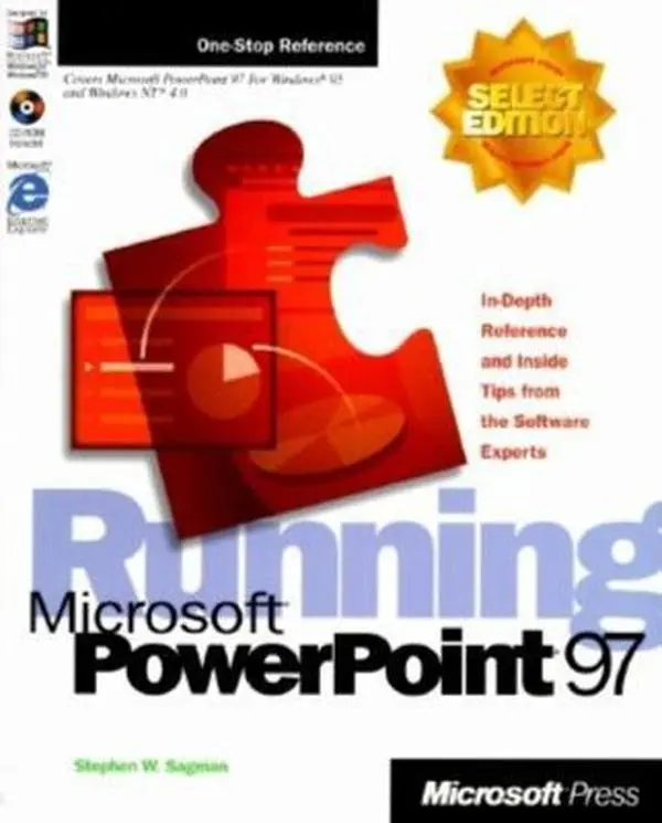 Running Microsoft PowerPoint 97 by Stephen W Sagman (Paperback) - Used