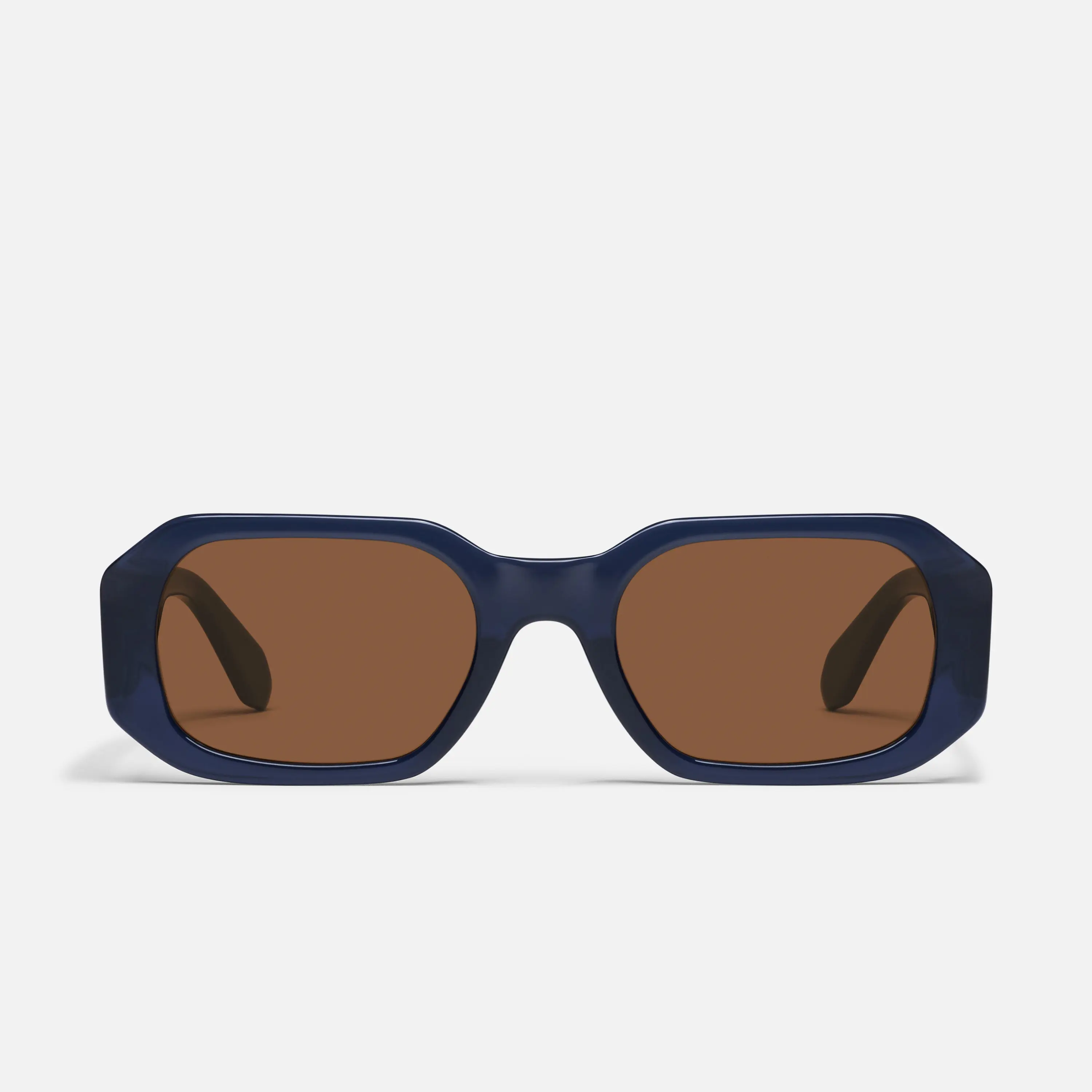 QUAY AUSTRALIA HYPED UP Rectangle Sunglasses High Quality Leopard Print Square Frame Trendy 90's Style Fashionable Glasses