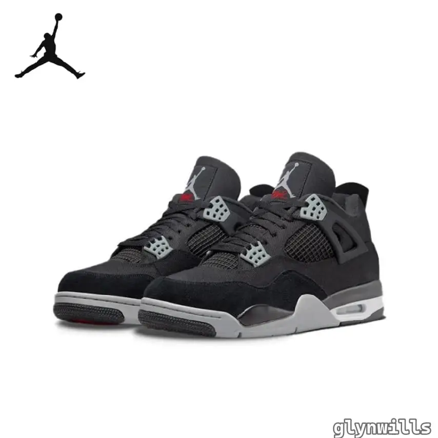 Retro SE Black and Light Steel Stylish, comfortable, trendy, versatile, breathable, and non-slip athletic basketball shoes