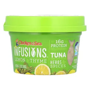 Chicken of the Sea Infusions, Wild Caught Tuna, Lemon & Thyme, 2.8 oz (80 g)