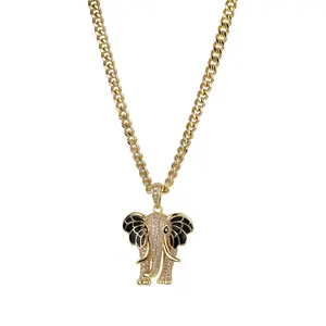 Elephant Royale Necklace - 14K Gold-Plated