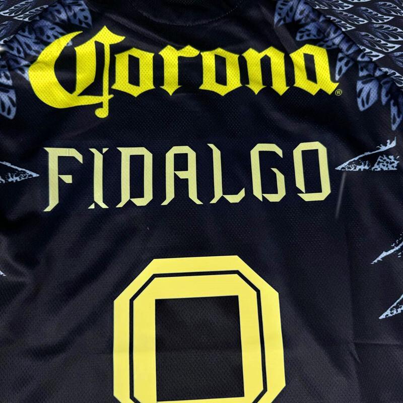 2025-26 Club America Away Kit FIDALGO #8 Short Sleeve Breathable Quick Dry Soccer Jersey LIGA MX short-sleeve football jersey