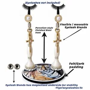 Handmade Magnetic Eyelash Stand – Prep, Drying & Display