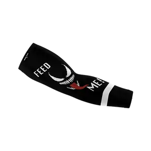 Can't Catch Me/ Arm Sleeves - Black Arm Sleeves with Logo - Designed for Versatile Wear and Functional Use