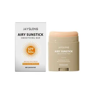 Jaysuing Moisturizing Protection Stick (23g), Outdoor Beach Hydration, Natural Semi-Matte, Non-Greasy, Lightweight, Convenient, Sunscreen