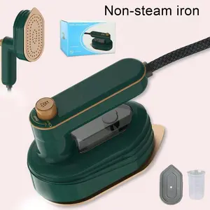 1 180° Rotating Handheld Mini Electric Iron (Non-Steam Iron, Comes with US Plug), Fast Heating, Lightweight, Suitable for Daily Home Use, Dormitory Travel, Outdoor Work, Business Travel, Ironing Clothes, Shirts