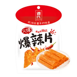 Genji Food Spicy Big Slice Snacks - Fiery Chili Flavor, 26g Pack