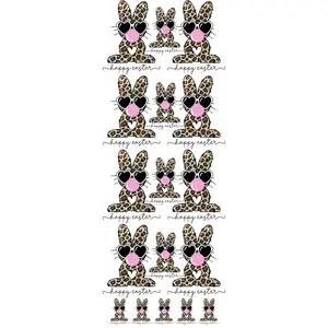 HAPPY EASTER BUNNY PREMADE GANGSHEET  - 22X60 dtf print