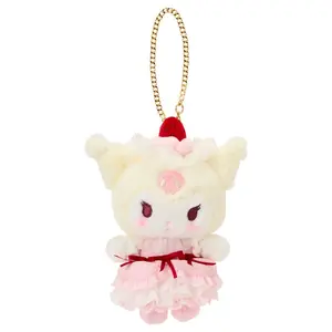 Kuromi Plush Mascot Bag Charm (Strawberry Whip Series)