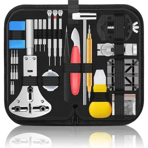 Watch Repair Kit, 151 Watch  Replacement Tool Kit, Watch Strap Bracelet  with Carrying Case and Instructions