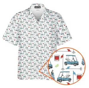 Transfusion Golf - Golf Hawaiian Shirt
