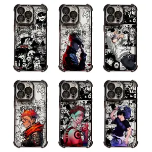 Jujutsu Kaisen Sukuna Gojo Satoru Toji Cool Phone Cases For iPhone 17 16 15 14 13 12 11 Promax Pro Air Plus Shockproof Colorful Cover Casing Protection Best Gifts For Valentine Christmas Birthday Halloween