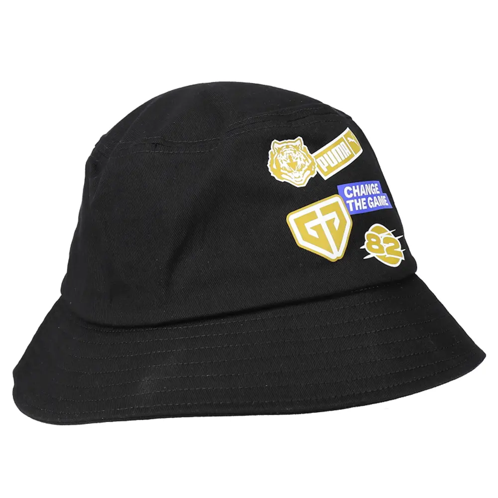 PUMA Mens X Gen.G Bucket Hat Casual - Black PUMA Mens X Gen.G Bucket Hat Casual - Black