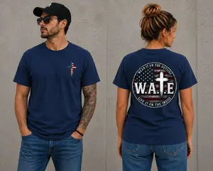 W.A.T.E  American Cross T Shirt