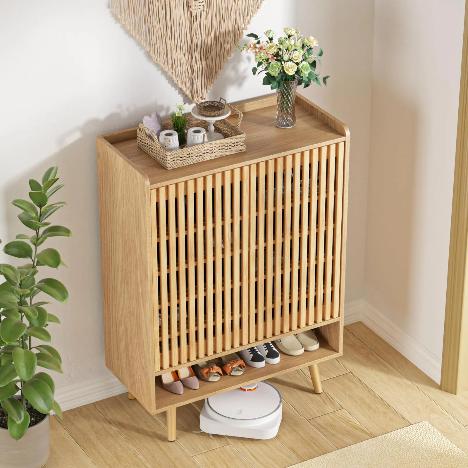 Natural, 14.6''D x 31.5''W x 44''H