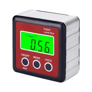 Digital Level Box Angle Gauge Protractor Inclinometer Bevel With Base & Large Lcd Backlight  Calculating For Carpentry Building Masonry Automobile