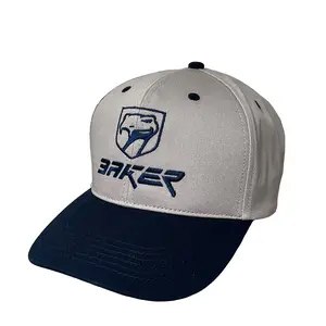 Baker Skateboards Hat Viper Snapback Grey