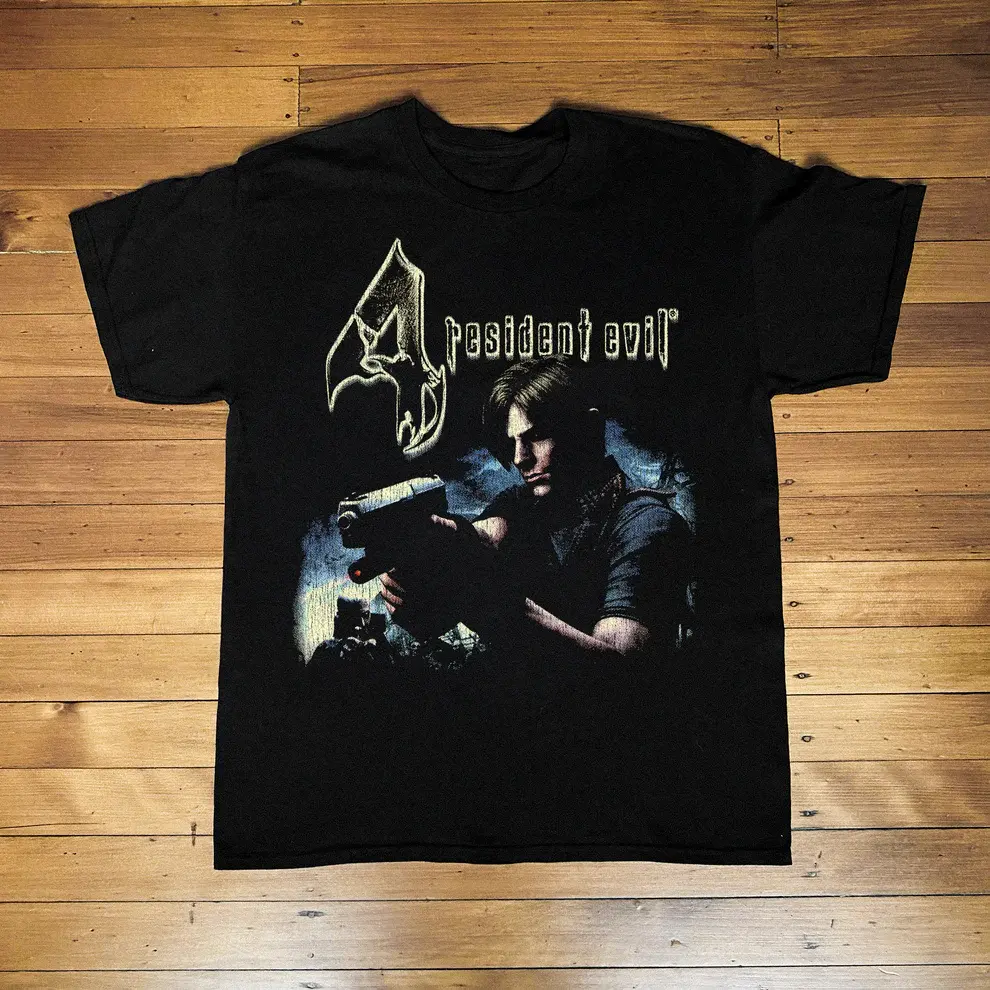 05 REvil 4 Ps2 Black T-Shirt