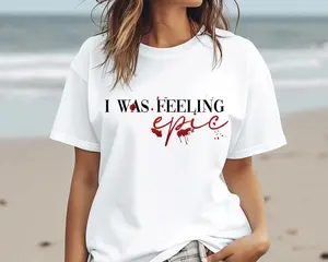 I Was Feeling Epic Shirt, Vampire Diaries Unisex T-Shirt, Salvatore Cotton Tee, Mystic Falls Shirt, TVD Merch