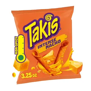 Takis Intense Nacho (Cheesy, No Spice) Rolled Tortilla Chips