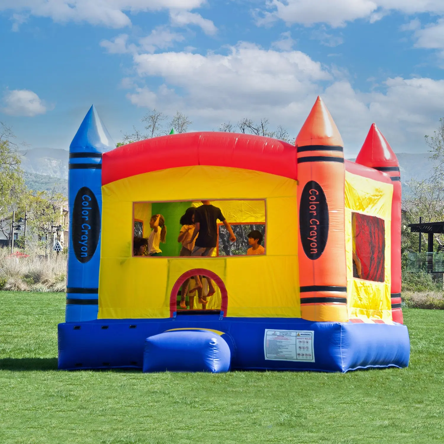 Crayon 13x13 Bounce House
