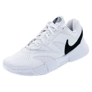 Men's Court Lite 4 Tennis Shoes White and Black