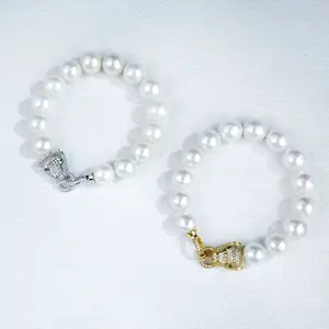 YTK132-18 Pearl bracelet fresh water pearls for birthday/anniversary/holiday /retirement/ graduation presents