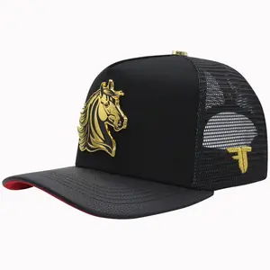FERRETI HATS FT144M The Horse Mesh Baseball Cap for Men