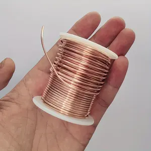 30ft, 60ft, and 90ft pure copper wire rolls - Tinned soft solid copper rolls, durable smooth round wires for electrical circuits, industrial supplies, copper wire rolls, essential for electrical wiring, smooth surface rolls, high-quality copper