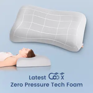 Elegear Zero Pressure Memory Foam , Deep Sleep, Removable Cooling Pillowcase,  support pillow for neck pain