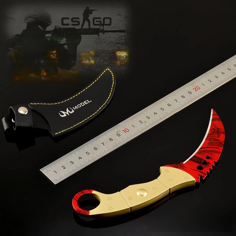 This CSGO game-themed toy knife is incredibly realistic and definitely worth having! A great gift choice for a friend! choi to do puzzle ball fidget