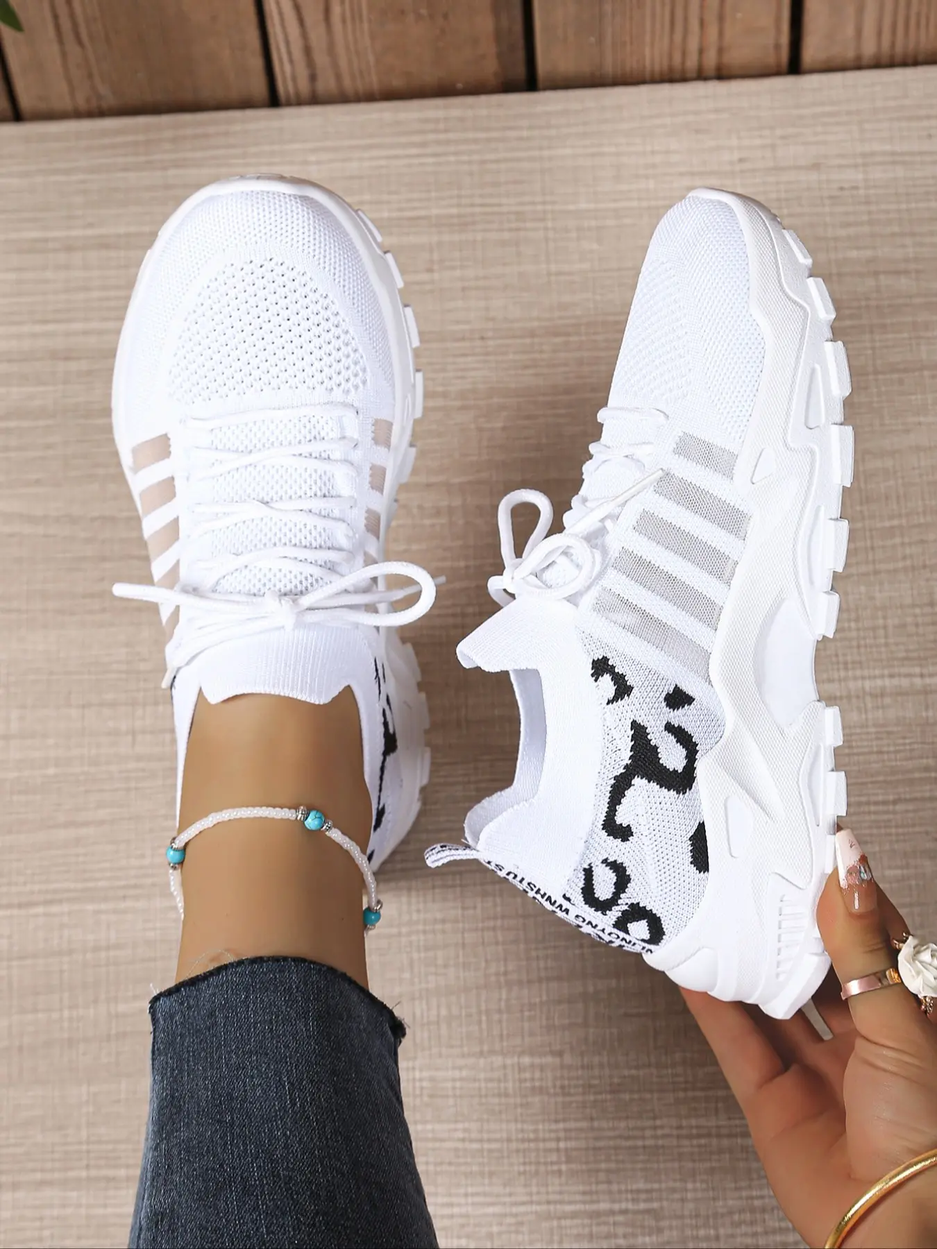 Breathable Mesh Casual Sporty Running Shoes for Men & Women, Lightweight Comfortable Sneakers Ideal for Daily Wear, Durable Sports Footwear, Athletic Shoes, Workout Sneakers
