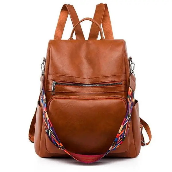 The Ari Convertible Leather Backpack  by GRYMH.Lux