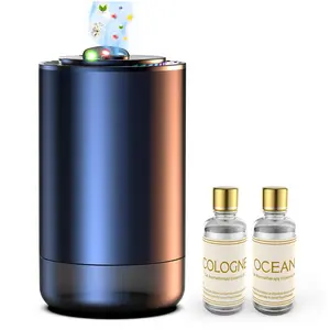 Smart Car Diffusers For Oils With Starry Projection Light 3 Adjustable Modes Aromatizante Para Carro  Air Fresheners Long Lasting Automatic Scent