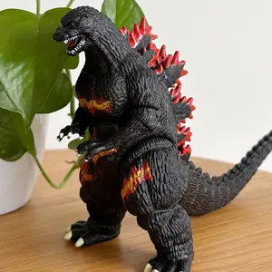 New Burning Godzilla Model Anime Figurine Dinosaur Action Figure Collectible Doll