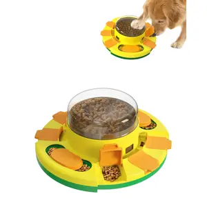 Interactive Puzzle Toy for Dogs Enrichment Pet Slow Feeder Dispenser for Dry Food and Treat Dispenser (All Breed Sizes)