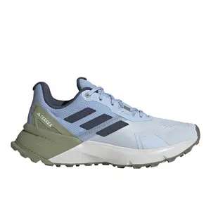 adidas Womens Terrex Soulstride Trail Running Sneakers Shoes - Blue