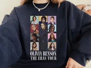 Olivia Benson X Era Sweatshirt, Law And Order Sweatshirt, Elliot And Olivia Sweatshirt, Law And Order Svu Vintage Sweatshirt, Unisex Sweatshirt, Gifts For Female Male, Long Sleeve Crewneck Shirt, Gifts For Birthday