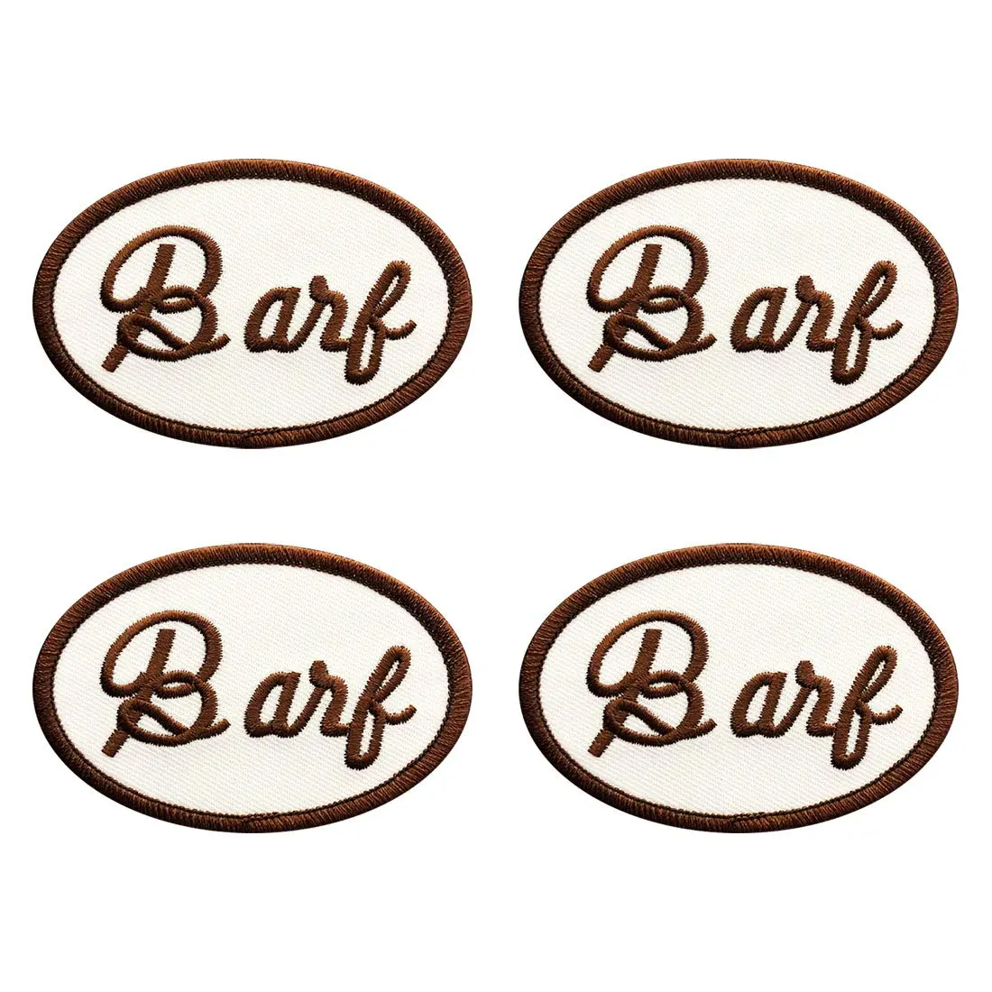 Barf Mog Spaceballs John Candy Halloween Costume Patch (4PC Iron on sew on - BAR1)