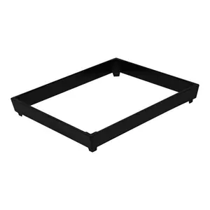 Dalebrook by BauscherHepp Crate Riser Half Size Black Melamine Frame Crate Riser TB3412 WS-567TB3412