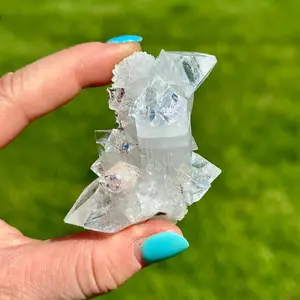 Raw Apophyllite Cluster - Grade A Crystal Cluster - Apophyllite Specimen